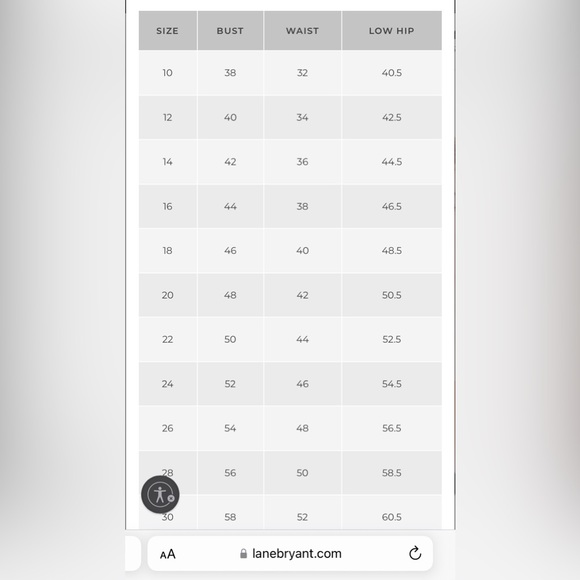 Lane Bryant - Floral Blouse - Keyhole back - Picture 8 of 8